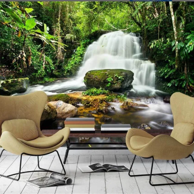 Natural Scenery 3D Mural Wallpaper For wall
