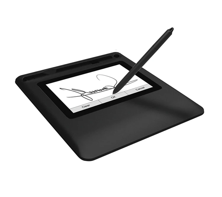 Standalone Electronic Signature Pad for Voter Registration and Voter Card Issuance