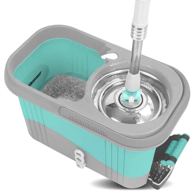 
Spin pole Mop bucket foot pedal Plastic Mop Bucket 