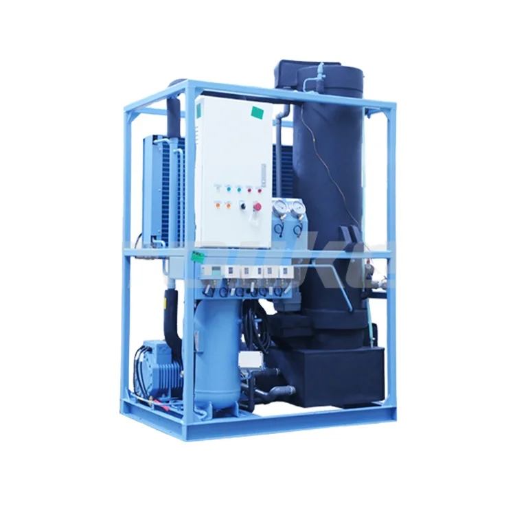 
Snowkey tube ice making machine with stainless steel evaporator 