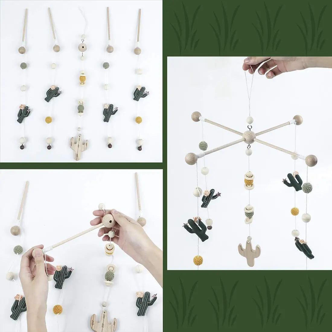 Nordic style baby ringing handicraft pendant Decoration Wind Chime