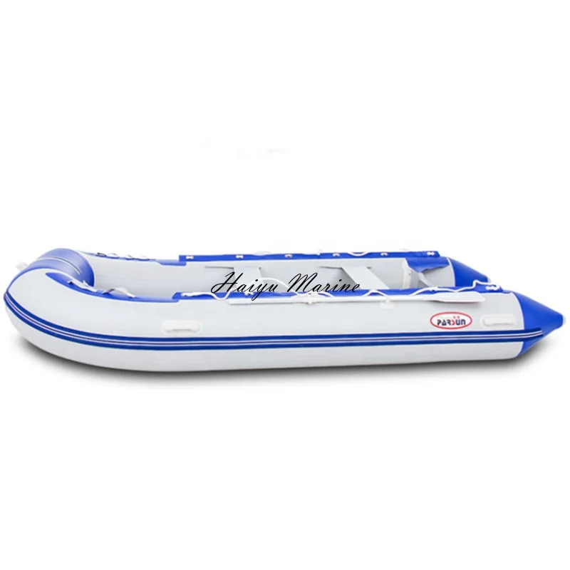 Best price 3 person red/blue/black hypalon inflatable boat