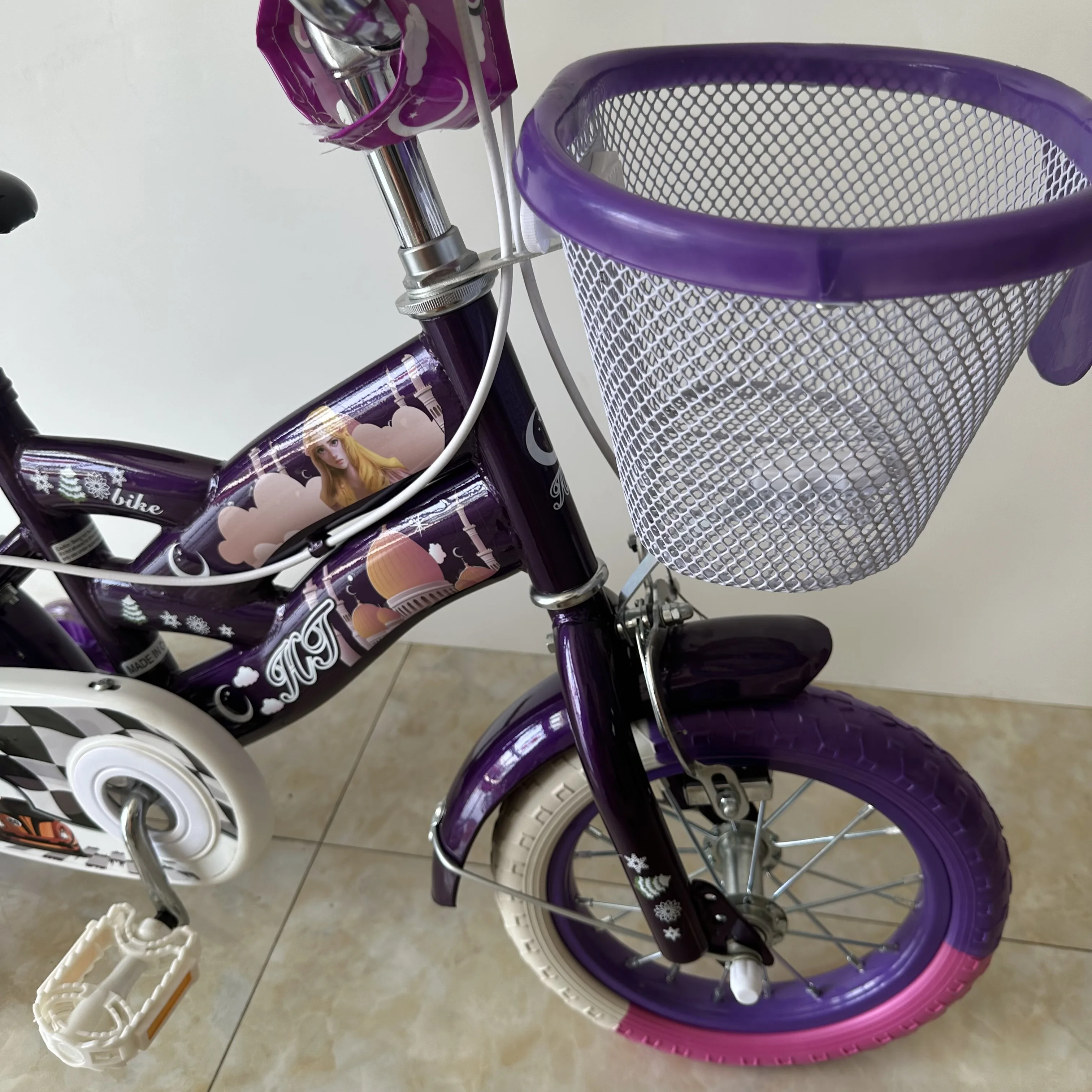 Chinese New kid bicycle with Training wheel 12-14-16-18inch bicycle for kid