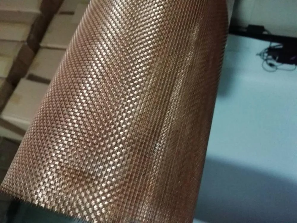 
Customized 40 50 60 70 80 90 100 120 140 160 180 200 micron copper phosphor bronze wire mesh 