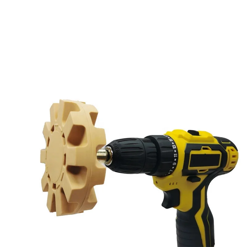 Инструмент для удаления полосок, резиновый ластик, колесо, наклейка, удалитель винилового клея, 3 м, автомобиль, для удаления клея, лента, диск, трактор, 4000 об/мин