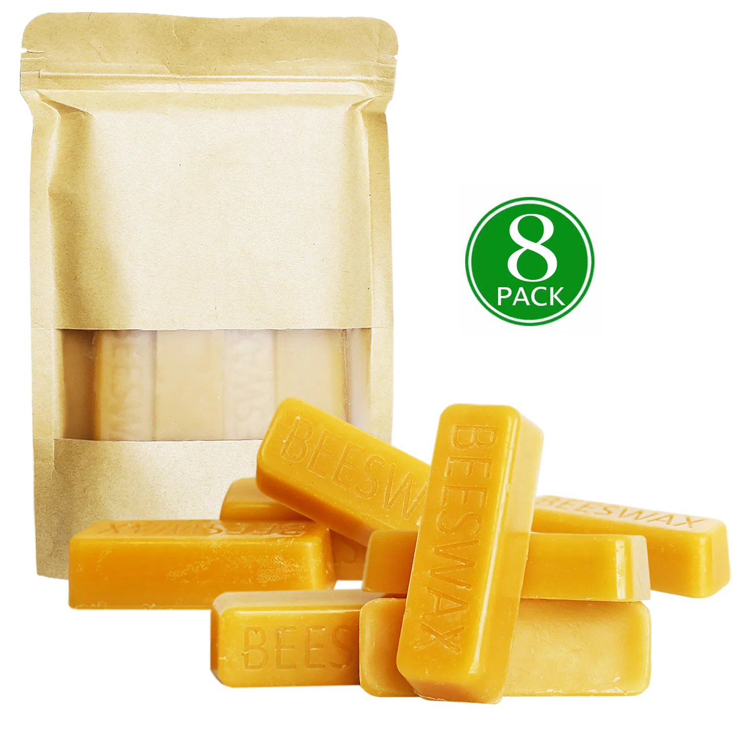 
High Quality Food Grade 100% Pure Nature Yellow Bees Wax Block 