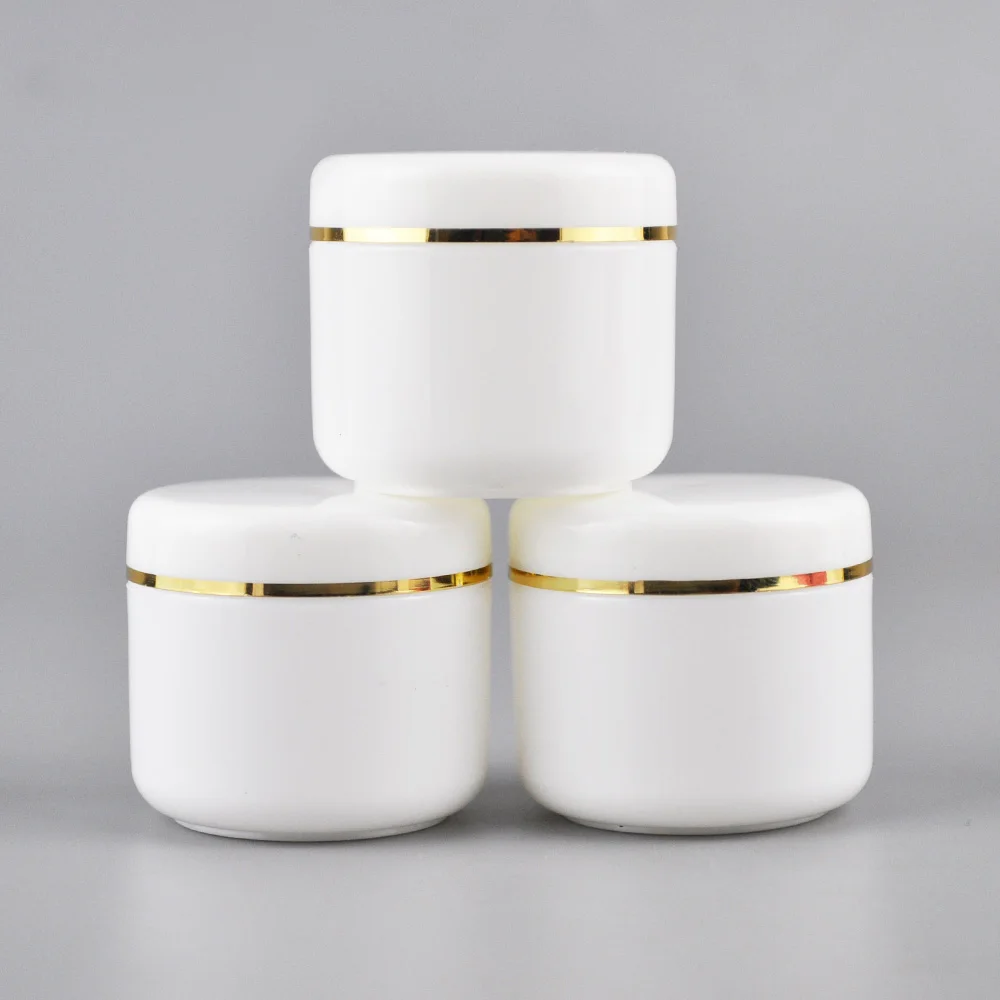 Косметическая банка для крема упаковка ухода за кожей белый супер марш Лидер продаж пустая пластиковая крышка из полипропилена