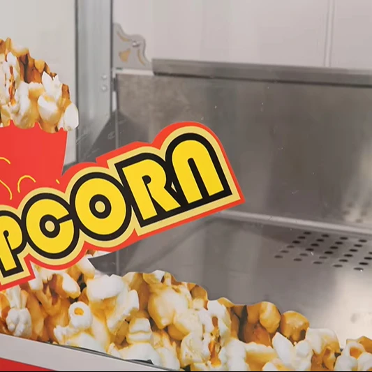 Fuqi Commercial 8oz Popcorn Making Machine Table Top Popcorn Maker Snack Machines Electric Cinema Popcorn Machine