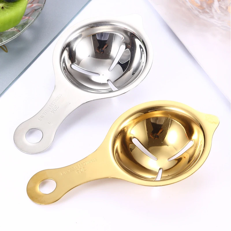 Factory Direct Sales 304 Stainless Steel Egg White Yolk Separator Egg Liquid Filter Protein Separator Egg Filter/