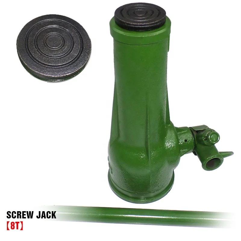 In stock cast iron Steel Mechanical Ratchet railroad Jack Screw Jack Professional factory supply SCREW JACKS for sale