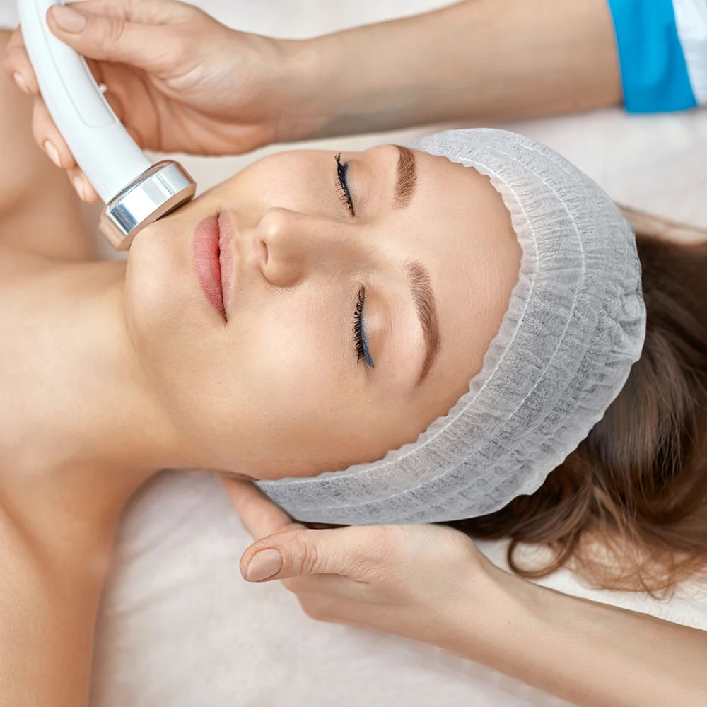 Non Woven Disposable Spa Beauty Salon Headband Elastic Hair Wrap