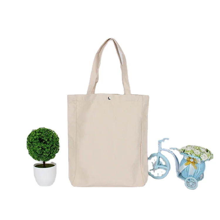 Wholesale Reusable Canvas Bag Custom Logo Printed organic cotton shopping bag Natural Cotton Heavy Duty Canvas Tote