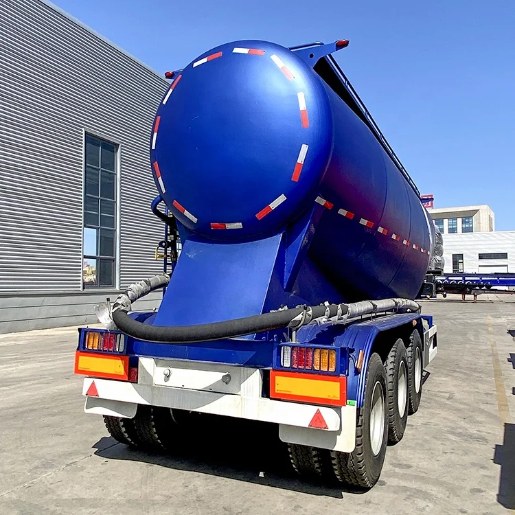 Low price bulk cement tanker trailer 30ton 40tons 50ton 3axles cement tank semi trailer