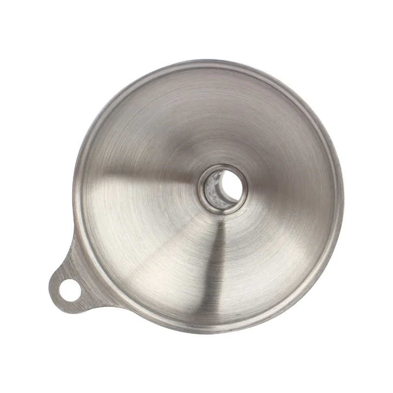 
Kitchen Tool 3pcs/set Mini Small Stainless Steel Oil Seasoning Pepper Powder Coffee Beans Liqueur Wine Cone Funnel Set 
