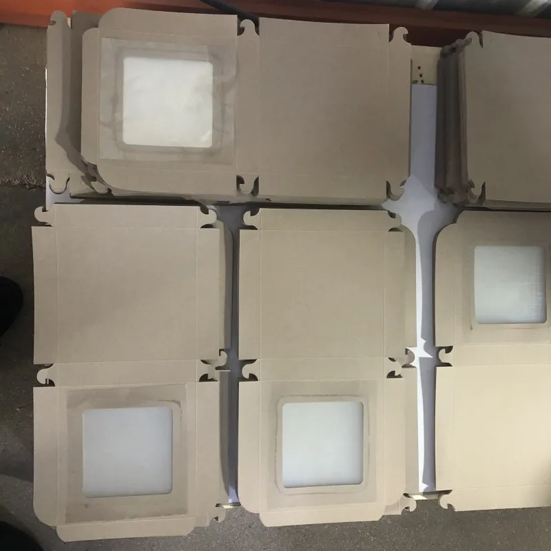 10x10x5 INCH  CHEAP FOLDING WHITE CAKE BOXES WITH WINDOW