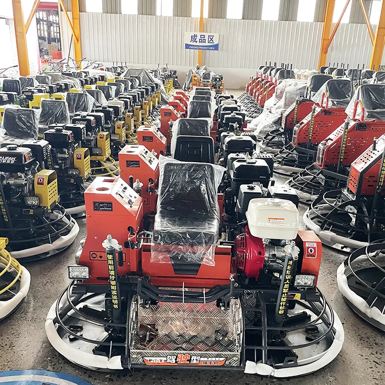 24HP бетонный плавающий шпатель на бензине для сглаживания пола