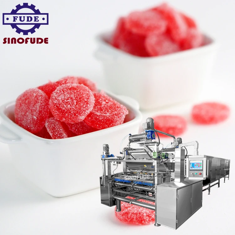 2022 SINOFUDE Soft candy making machine with recipe