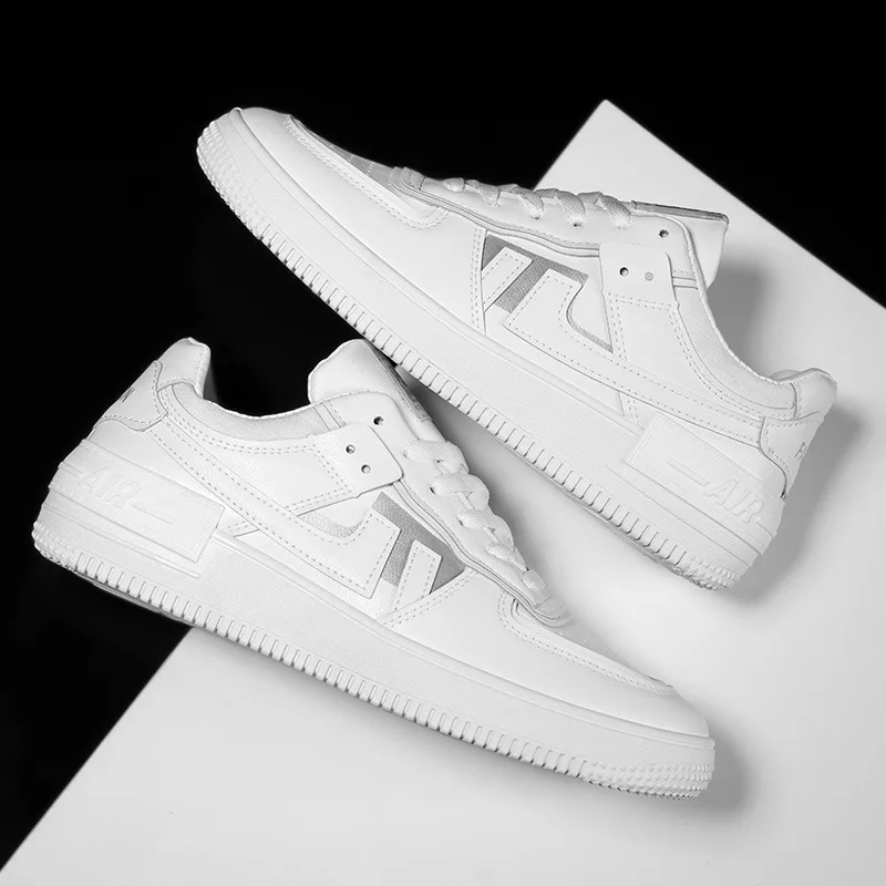 Хорошее Качество Китай завод дешевая повседневная обувь кроссовки для мужчин белые туфли на плоской подошве