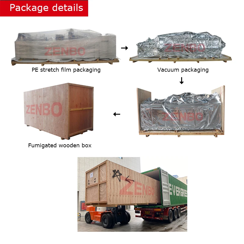 Fully automatic Square Bottom Roll-feeding paper small bag making machine ZB260RS