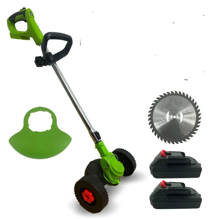 power string trimmer electric grass cutter battery 21V cordless mini grass lawn mower for garden tool