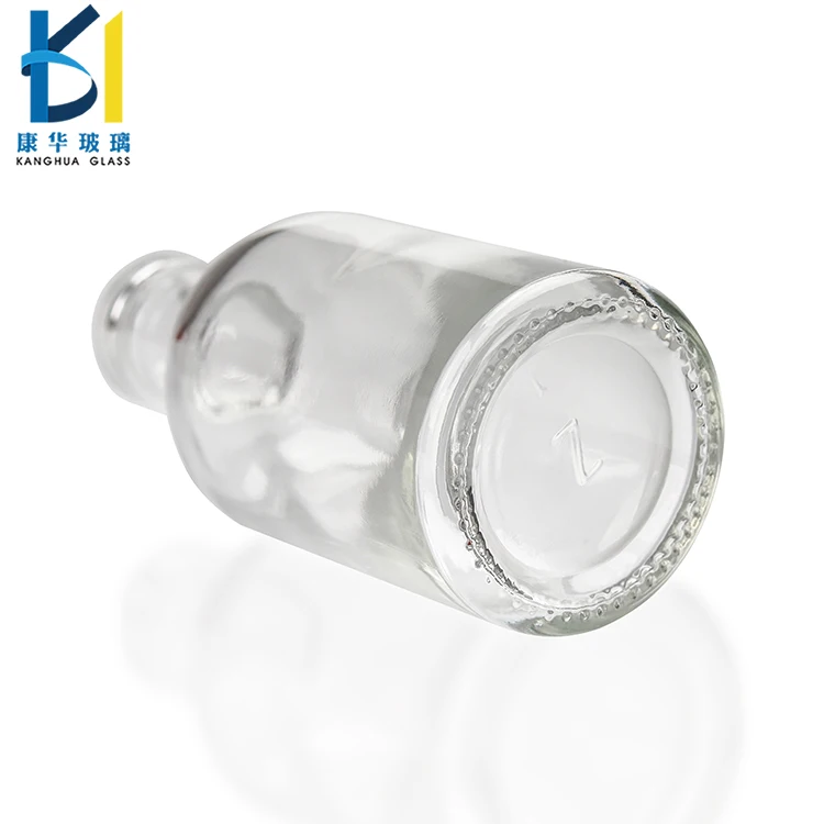 Vodka Mini Glass Wine Bottle With Cork