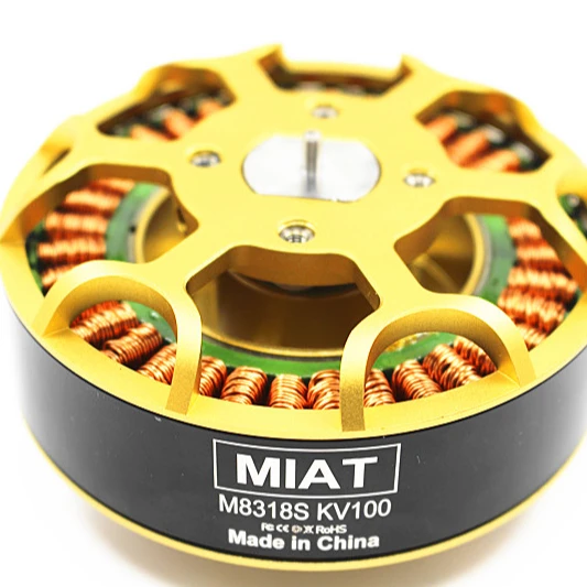 Высокоэффективный мотор MIAT M8318s настраиваемый безопасный и надежный 2 кВт 3 5 10 Пропеллер ESC для бесщеточного двигателя