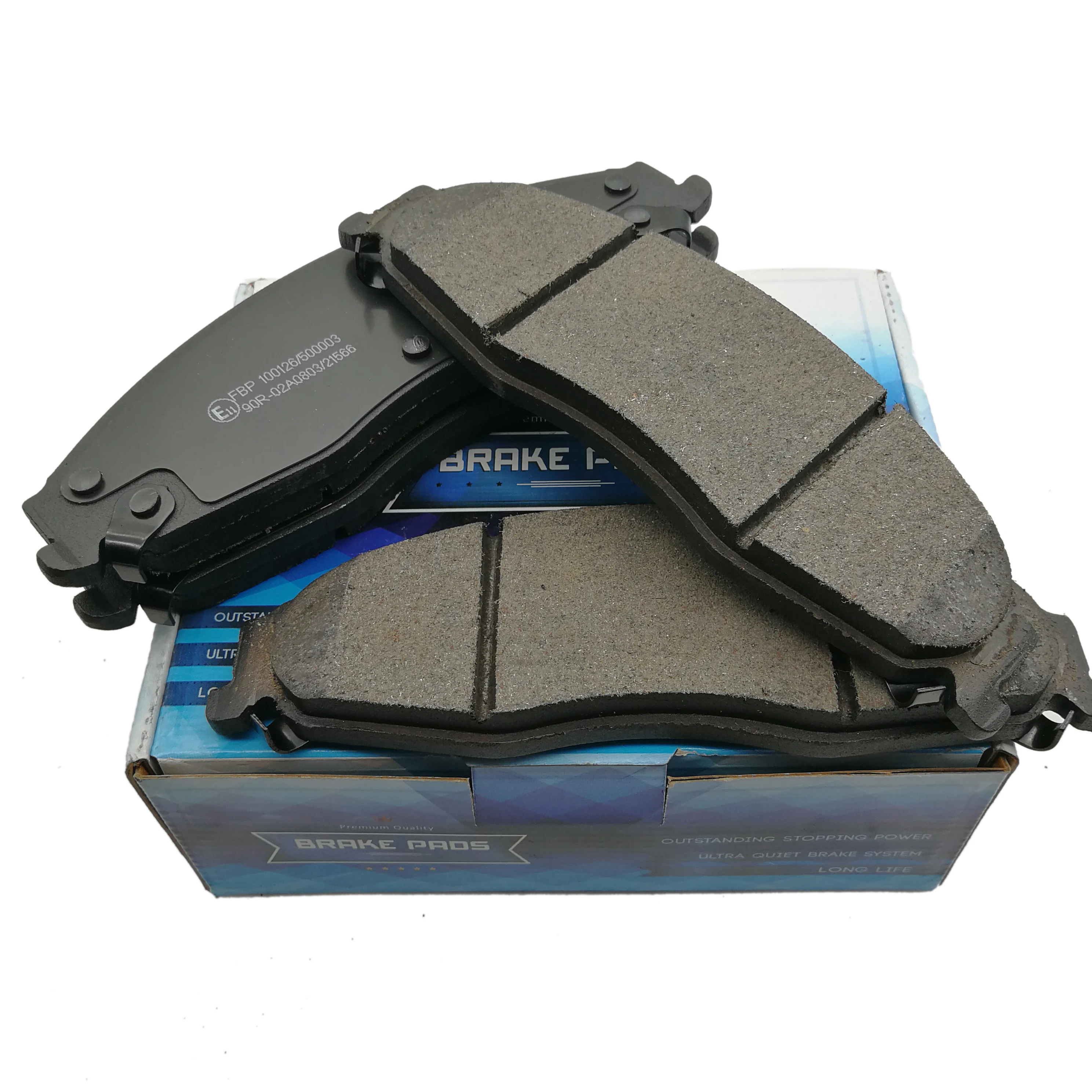 Standard OEM Size Brake Pads for Toyota Prado.
