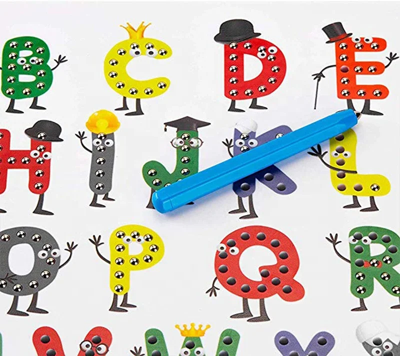 Cartoon Letter Educational Writing Colorful Magnetic Drawing Board