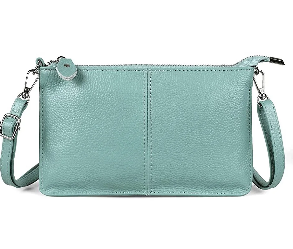 Kids Student Small Crossbody Bag Leather Wristlet Clutch Wallet Purse Coin Purse