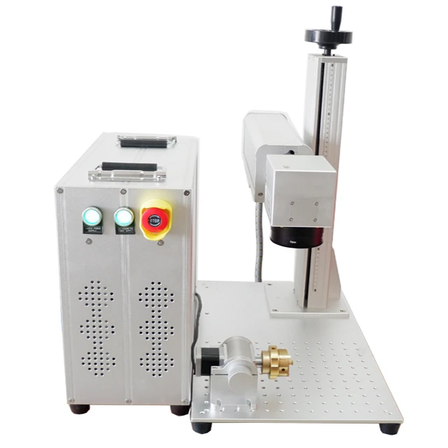 Autofocus 3D dynamic color mopa 60W fiber marking machine 20w 30w 50w 100w 3d mopa mini desktop gold color portable