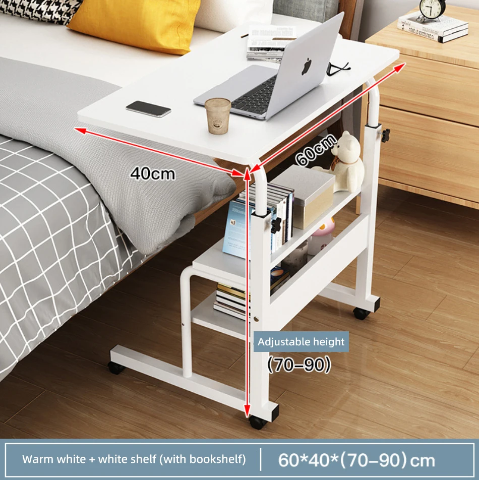 The Newest Wooden Laptop Stand Movable Table Home Office Mini Furniture For Working/Studying