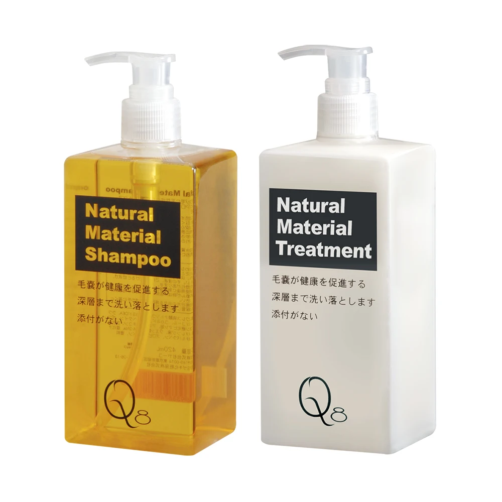 Non-allergic Natural Material Mint Thickening Anti Hair Loss Shampoo and Conditioner Set for sensitive scalp