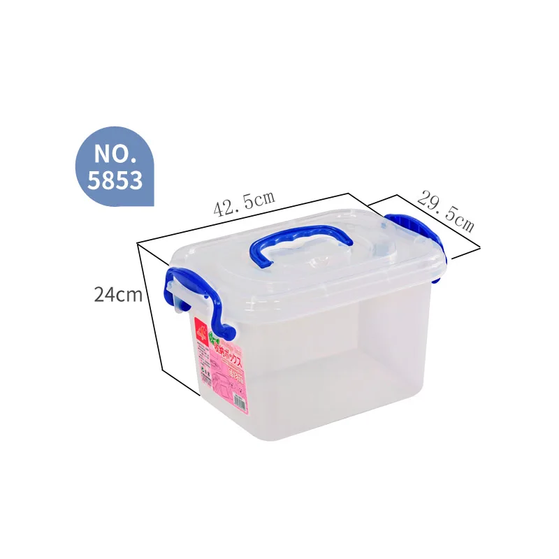 20L Factory Direct Sale PP Thicken Lego Toy Storage Box With Wheels