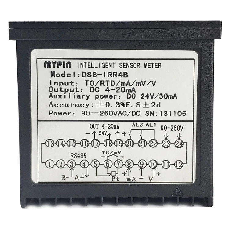 MYPIN DS8-VRR4B Многофункциональный цифровой индикатор программирования процессор