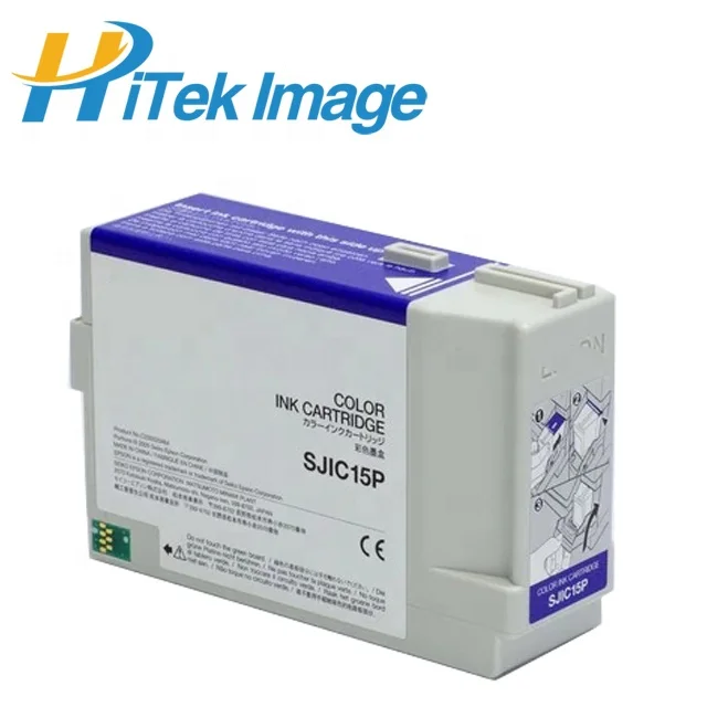 Compatible Epson SJIC15P Pigment Ink Cartridge FOR TM-C3400-LT TM C3400 C610