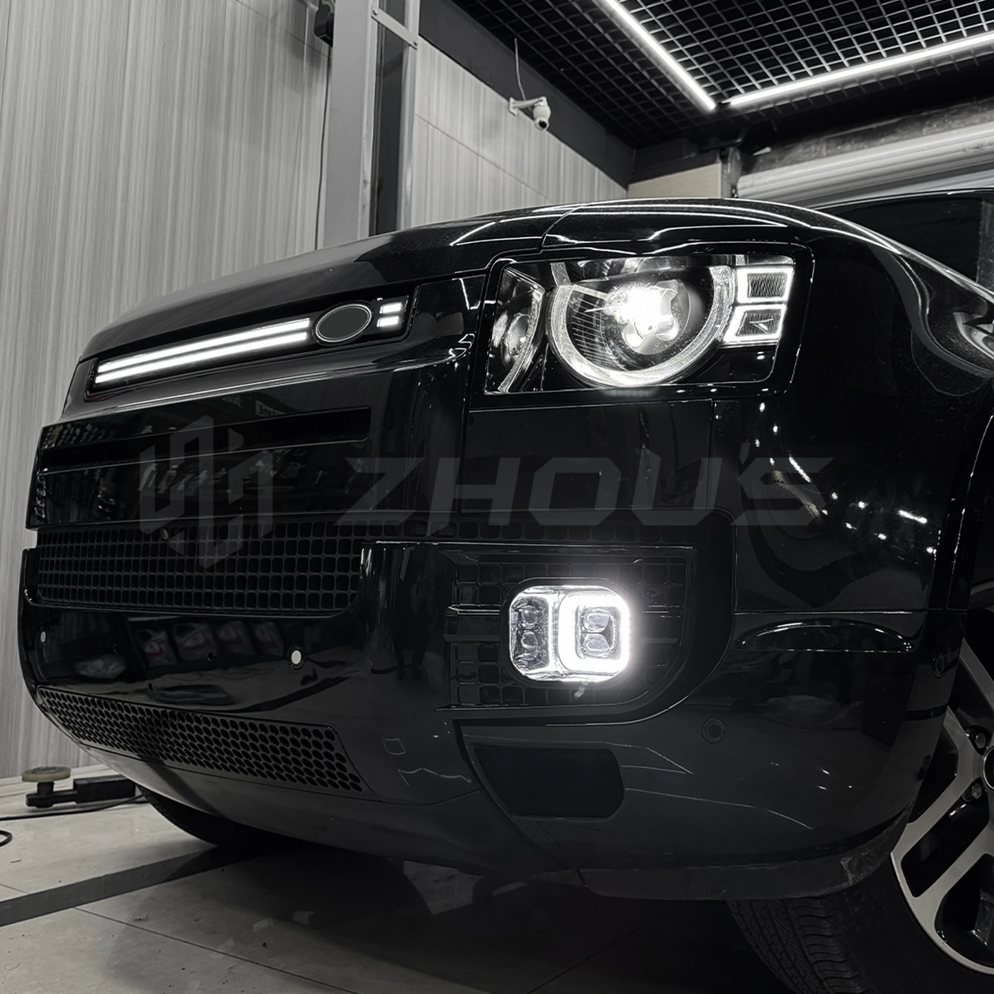 Auto Lighting Systems Vehicle Anti-Collision Led Driving Light Projector Fog Lamp For Car New Defender L663