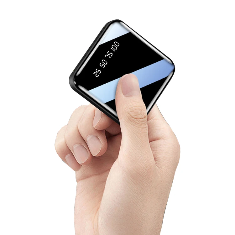 Amazon trending Free Sample Mini power bank 20000mah portable powerbank With 2 usb port slim powerbanks for iPhone