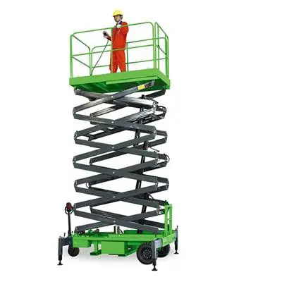 CE ISO hydraulic Scissor Car lift Used small electric auto scissor car lift