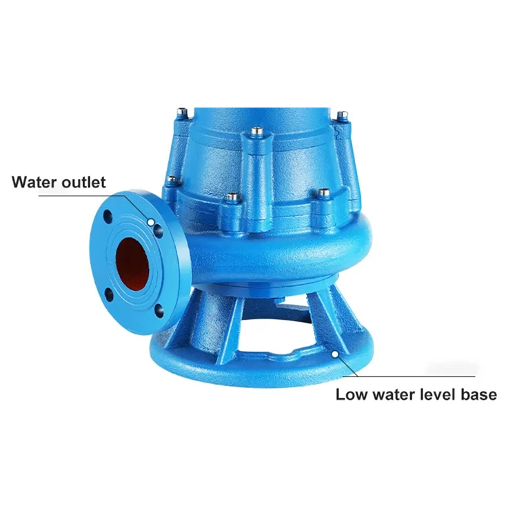 High-lift urban sewage discharge toilet sewage pump cutting pump with reamer