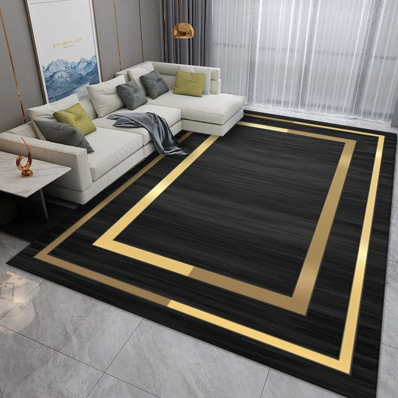 Solid Color Carpet Living Room Bedroom End Table Floor Mat Nordic Home Disposable Sofa Floor Mat for Bedroom