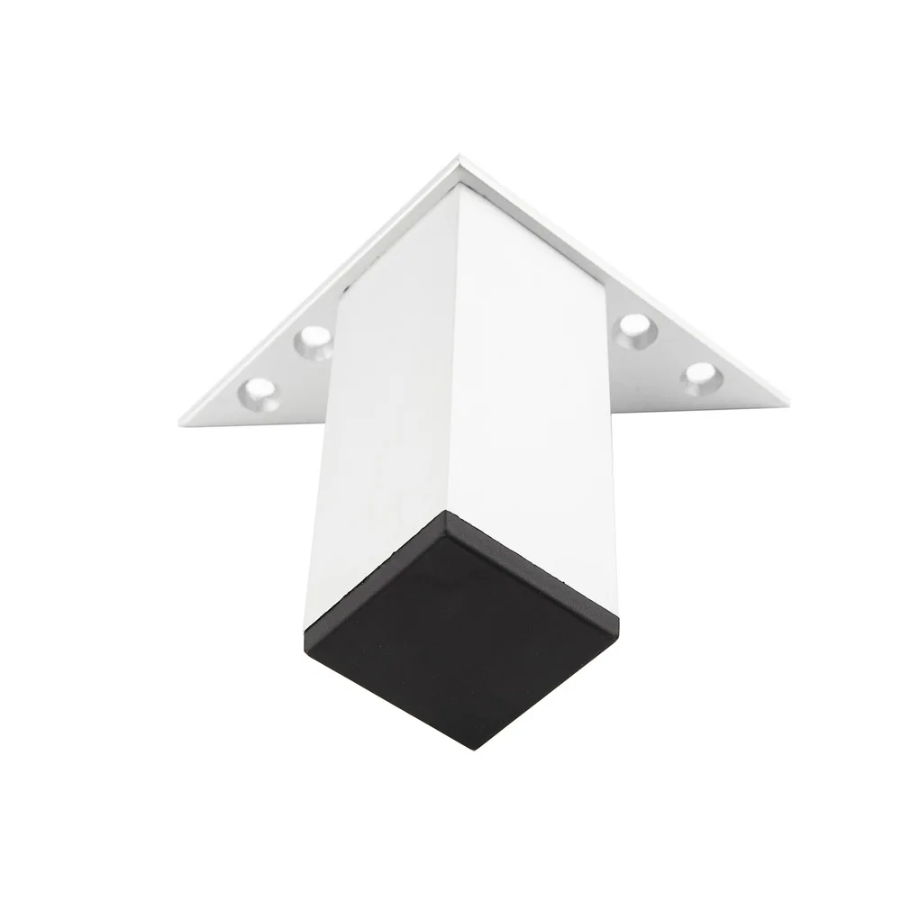 Furniture Hardware Desk Legs Metal Folding Chrome Table Legs Silver Sofa Legs