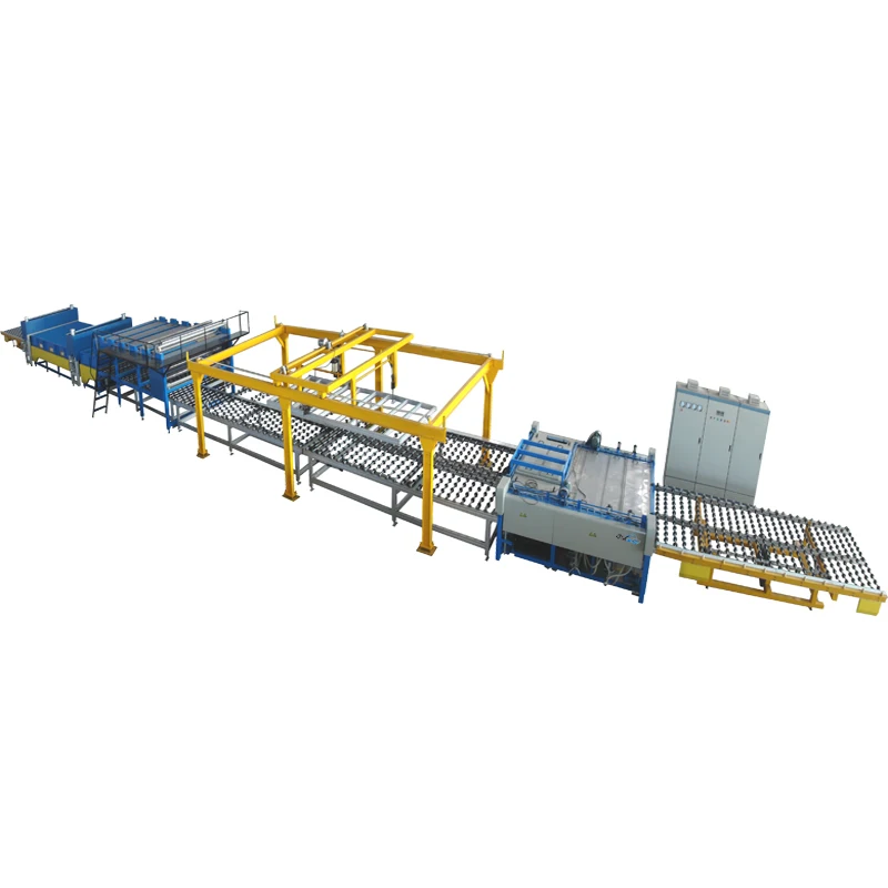 Full Automatic Flat Glass Laminating Line with air tank Autoclave System
