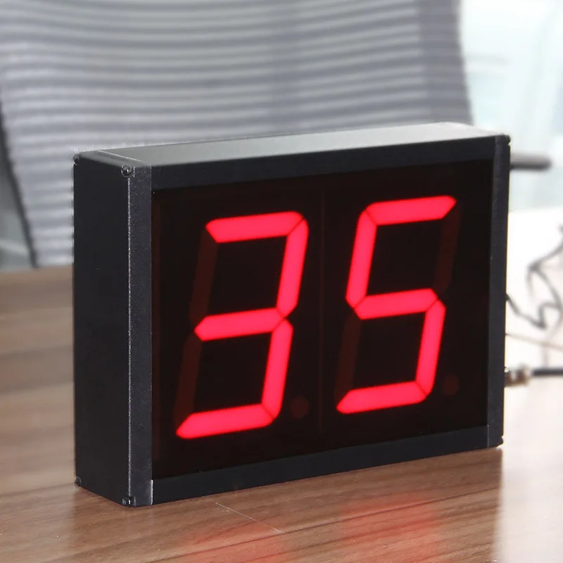 CP0104 Display Game 24hrs Day Hour Minute Second 2 Digit Relay Large LED Digital Timer Countdown