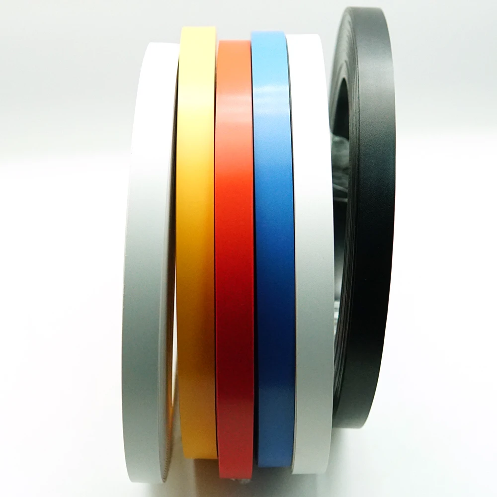 Manufacture Kitchen factory door solid color 2mm pvc edge banding