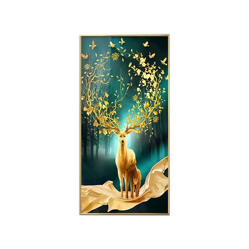 hot sale Modern fashion  paintings and wall arts biggest sizes fancy crystal wall clock