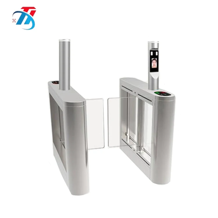 Rfid intelligent channel swing gate entrance and exit rotary swing gate community access control system