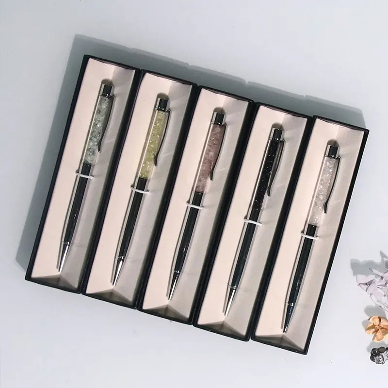 Рекламная акция, многоцветная металлическая исцеляющая Хрустальная ручка в форме шара для свадебного подарка