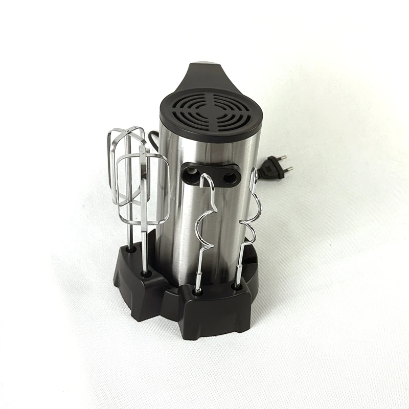 Bakery Machine Hand Mixer Electric with Storage Base Egg Beaters Dough Hooks Wire Whips Manual Hand Mixer Home Appliance