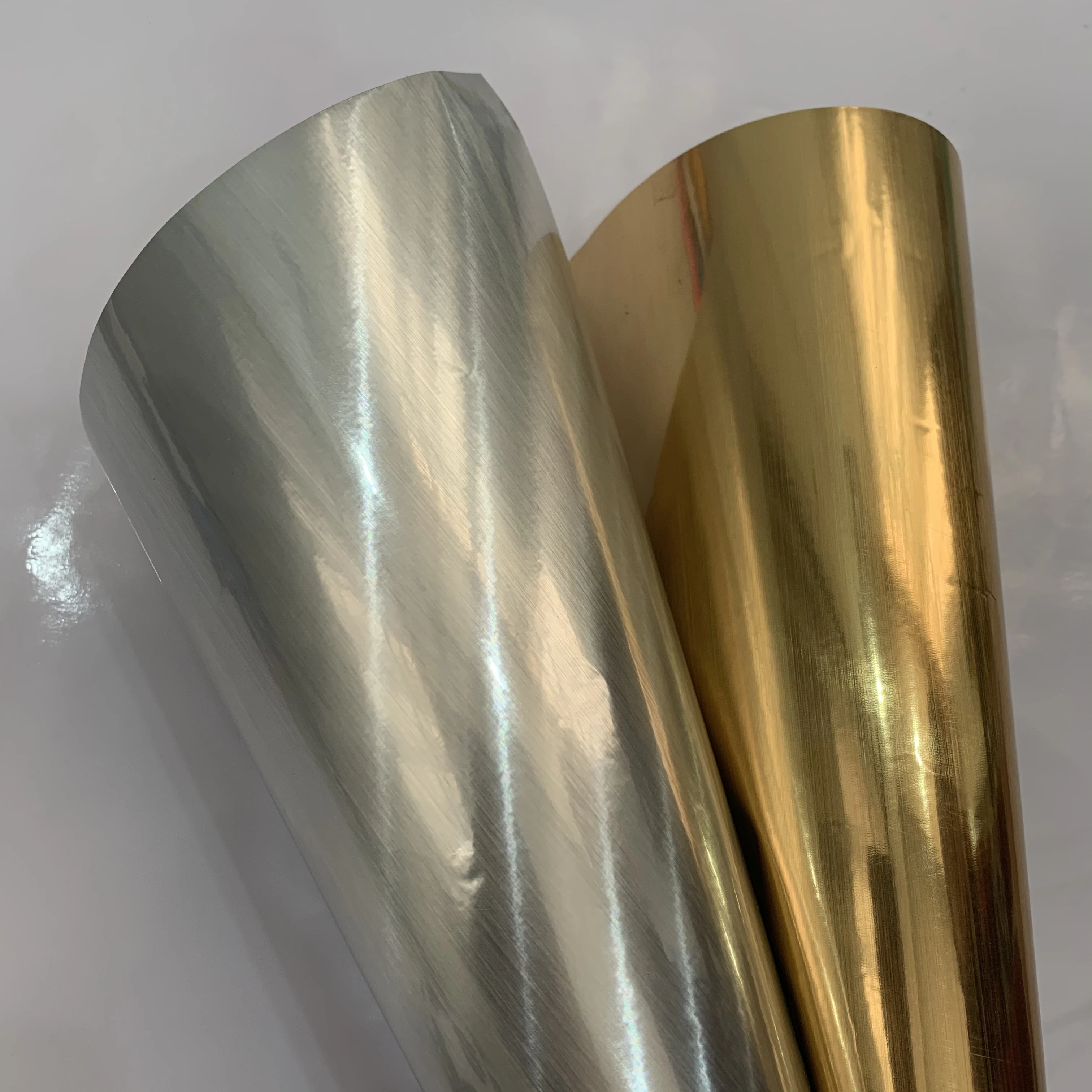 Chrome Color Cutting  Laminating sliver gold Plastic Vinyl Colors Lettering Metallic Vinilos Sheet Colorful Vinyls  stickers