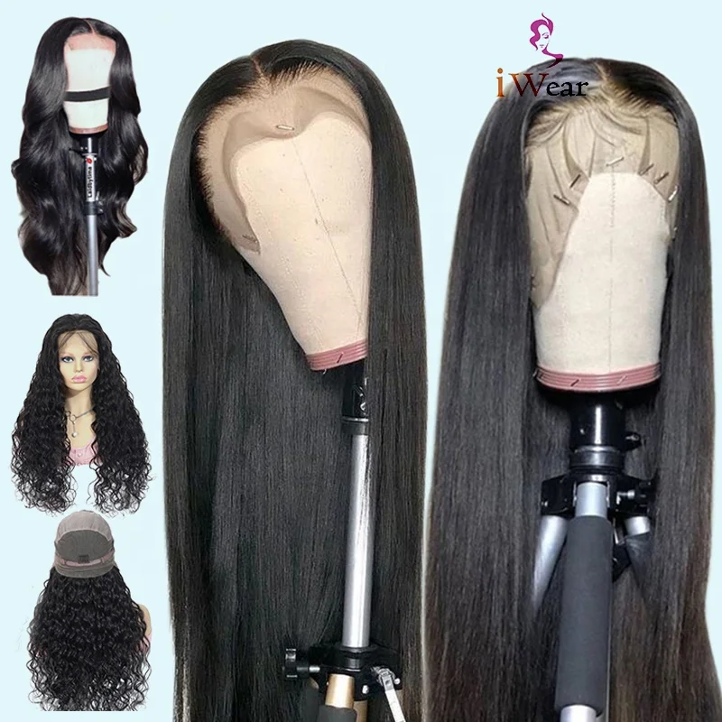 
Дешевый парик 13x4 13x6 прямого плетения тела Remy с выравненной кутикулой, фронтальный Парик HD на сетке для черных женщин, парики из человеческих волос на сетке спереди 